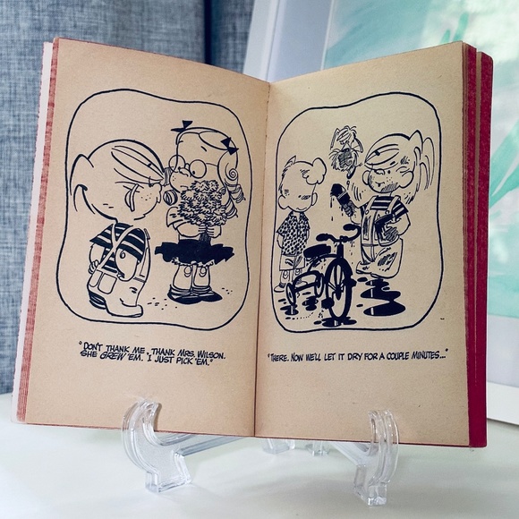 Vintage Dennis the Menace Household Hurricane Paperback Book - Picture 3 of 6